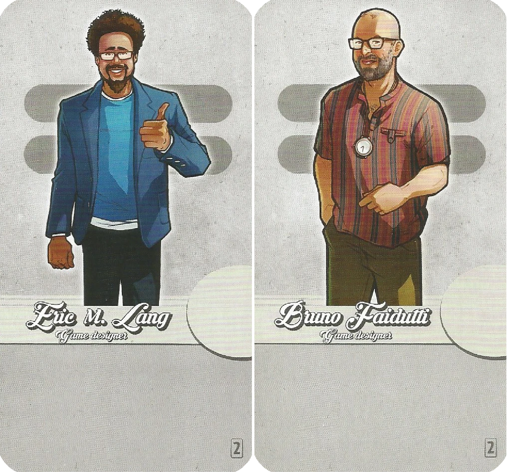 Secrets: Authors - Eric Lang & Bruno Faidutti