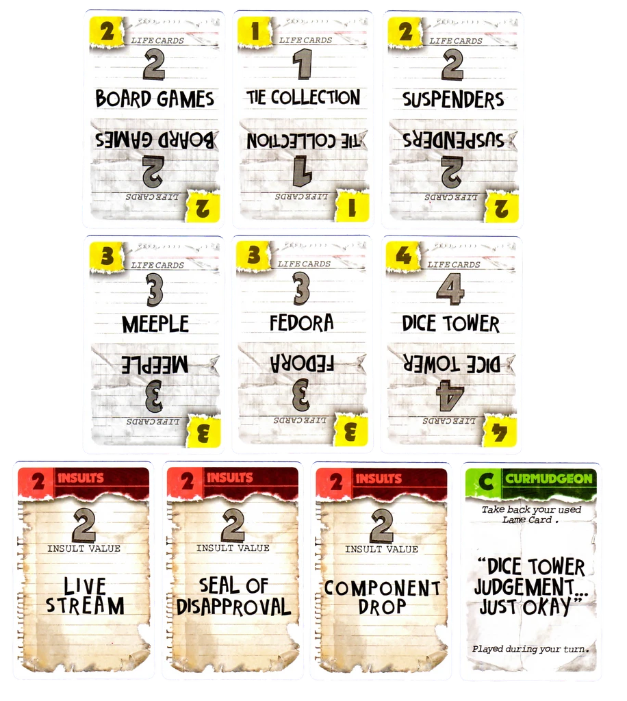 Curmudgeon: Dice Tower 2021 Promo Pack