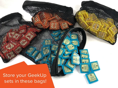 GeekUp Mesh Zipper Bag