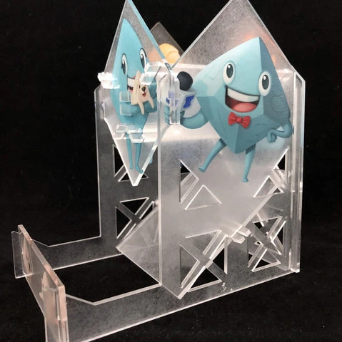 The Dice Tower - Clear Acrylic Dice Tower - Image 3