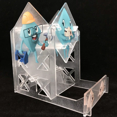 The Dice Tower - Clear Acrylic Dice Tower - Image 2