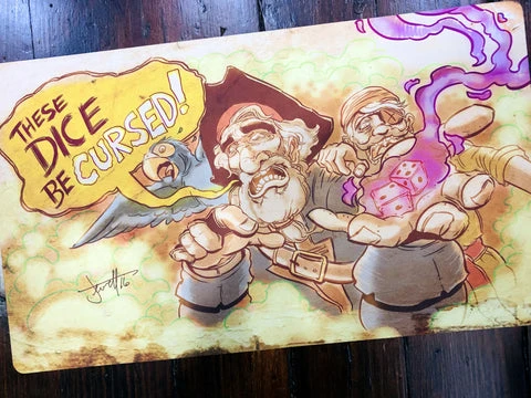 The Dice Tower - Pirate Playmat