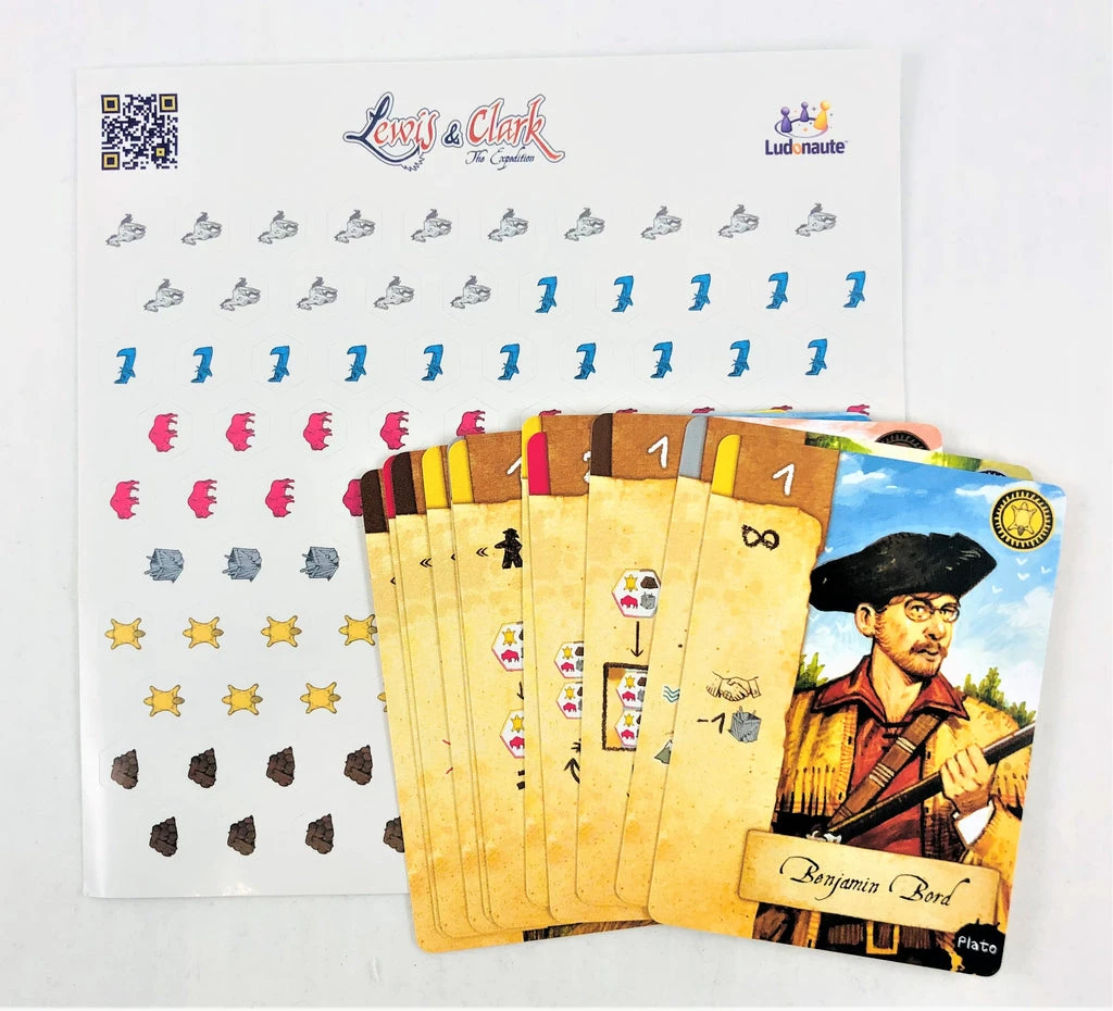 Lewis & Clark: Promo Card And Sticker Pack