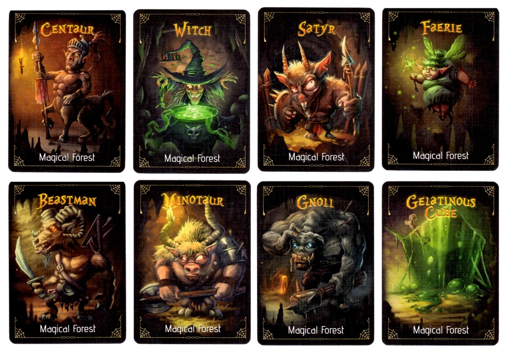 Lizard Wizard: Forest Cards