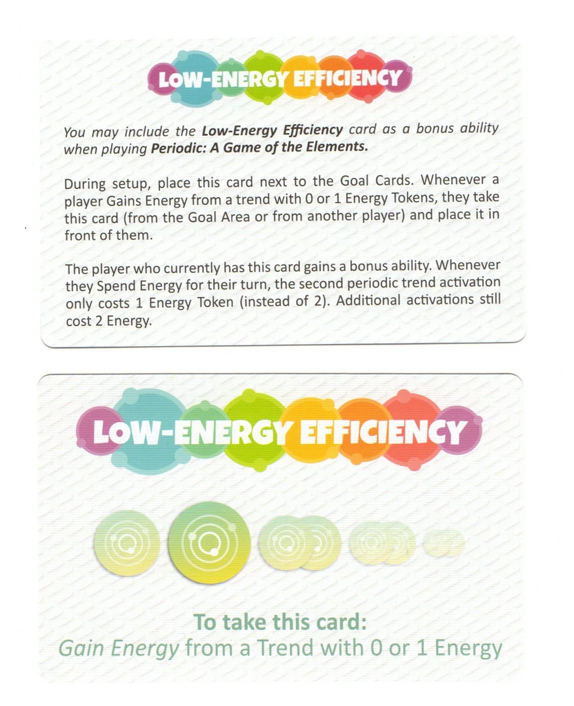 Periodic: Low-Energy Efficiency