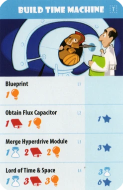 Pursuit Of Happiness: Build Time Machine Promo Card