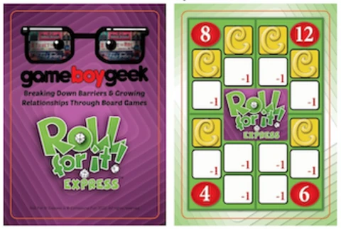 Roll For It Express: Game Boy Geek Version Of The Solitaire Microgame - Image 2