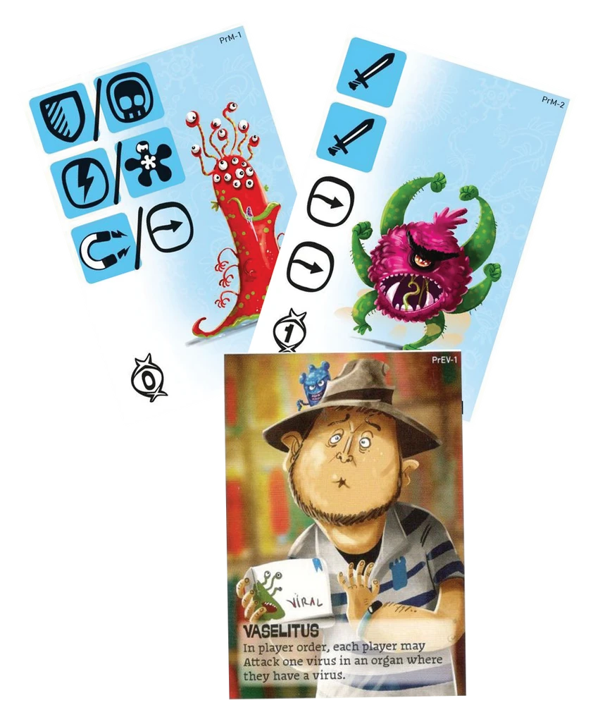 Viral: Con Mutation, Rampage Mutation, And Vaselitus Promo Cards