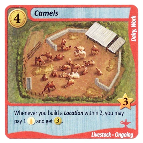 Fields Of Green: Camels