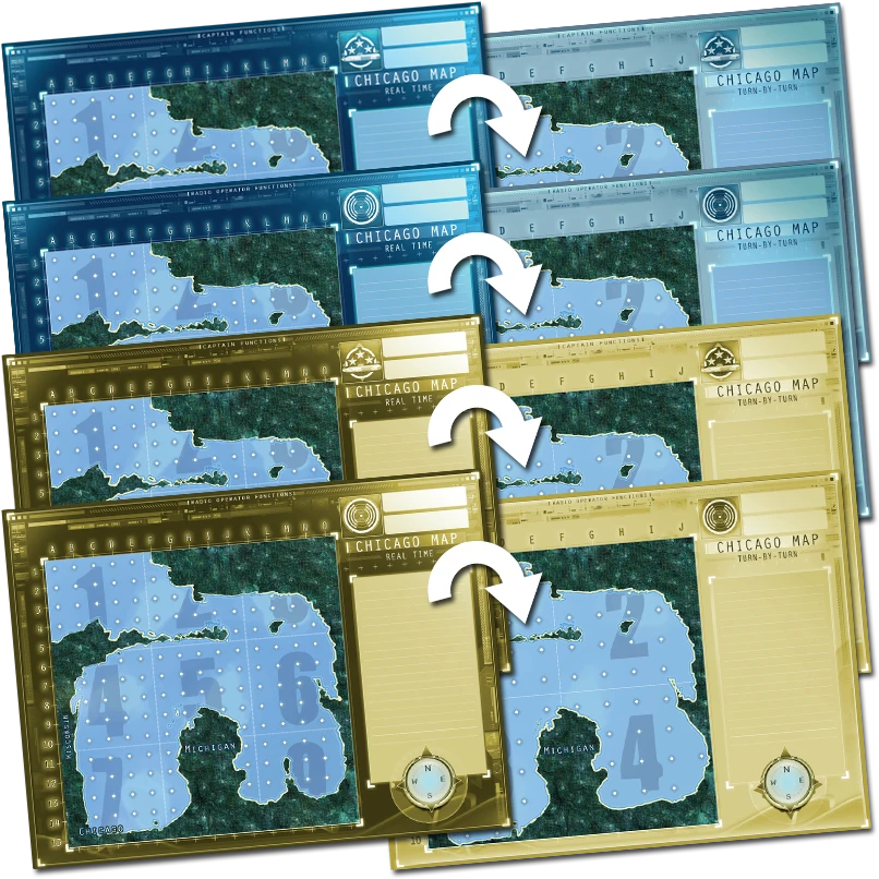 Captain Sonar: Chicago Map
