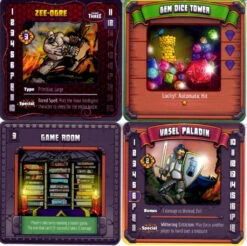 Dungeon Party: Dice Tower Coasters