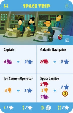 Pursuit Of Happiness: Space Trip Promo Card