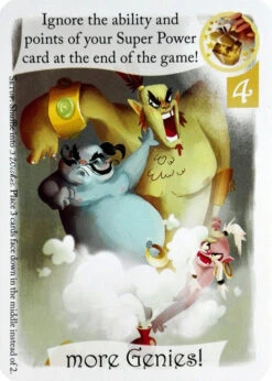 3 Wishes: More Genies! Promo Card
