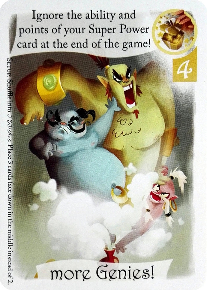3 Wishes: More Genies! Promo Card