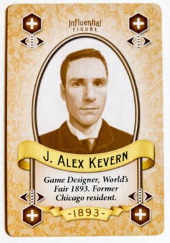 World's Fair 1893: J. Alex Kevern Promo Card