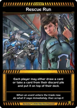 Star Realms: Rescue Run Promo Card