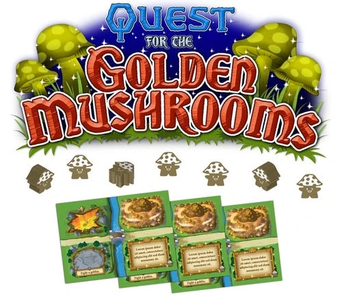 Tiny Epic Quest: Quest For The Golden Mushrooms