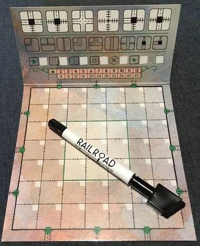 Railroad Ink: Additional Board A And Marker - Image 2