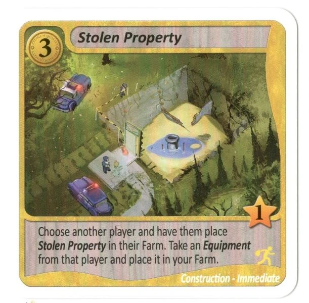 Fields Of Green: Stolen Property Promo Cards