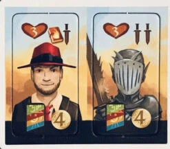 Near And Far: Dice Tower Character Tiles