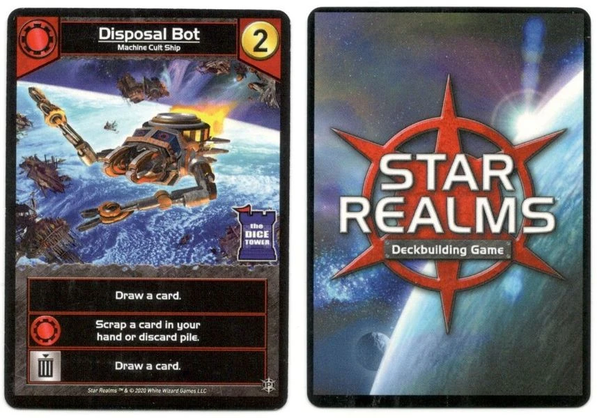 Star Realms: Disposal Bot Promo Card