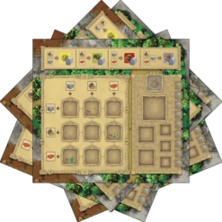 Zapotec: Asymmetrical Player Boards