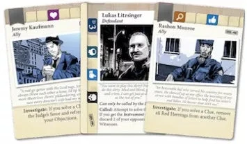 Lawyer Up: Season 2 - Private Eye: Game Boy Geek 2022 Promo Cards