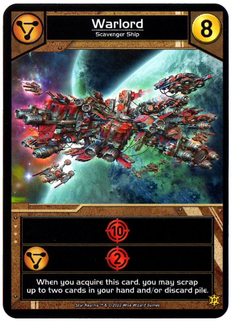 Star Realms: Warlord Promo Card